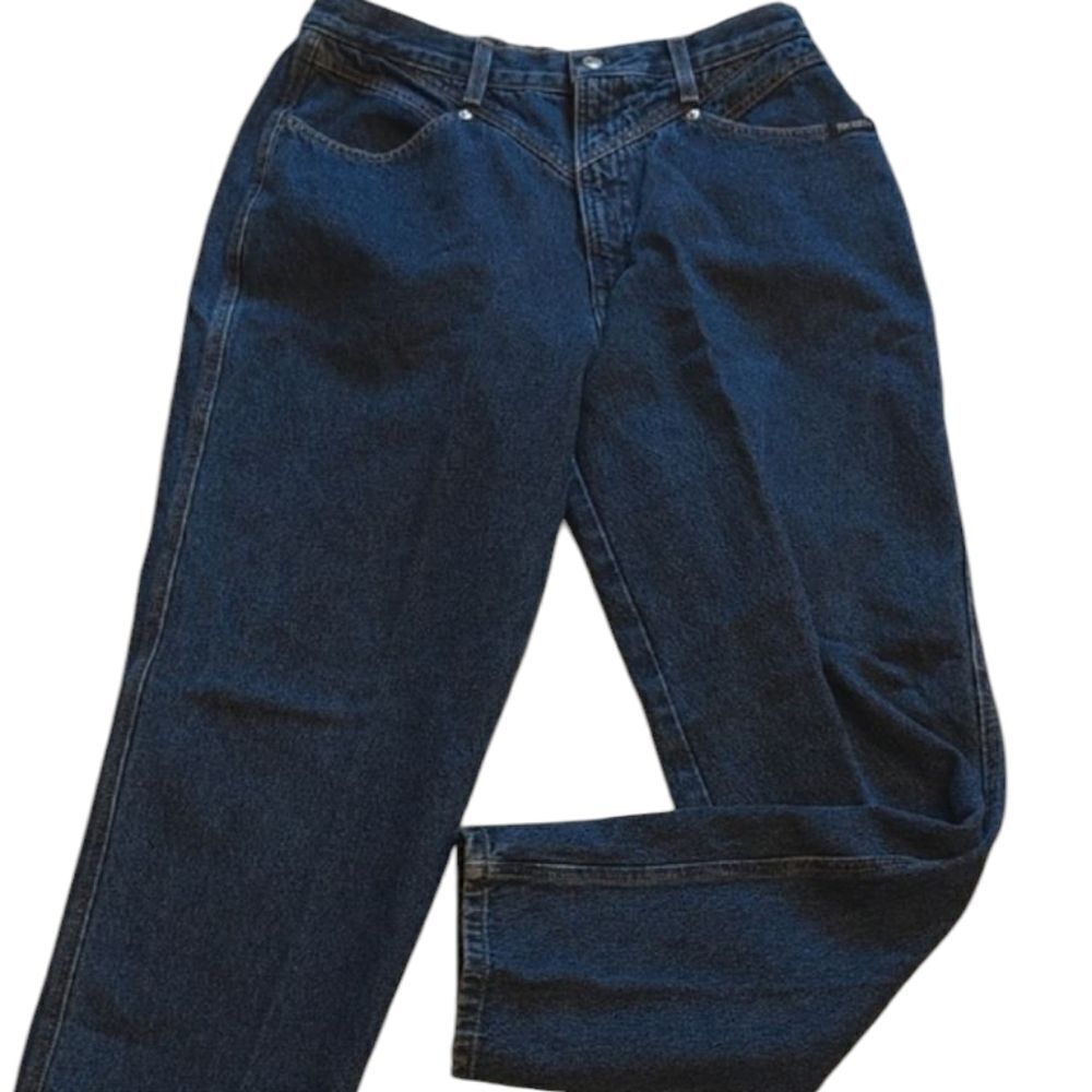 Rocky Mountain Jeans Bareback Western Style Blue High Rise Size 17